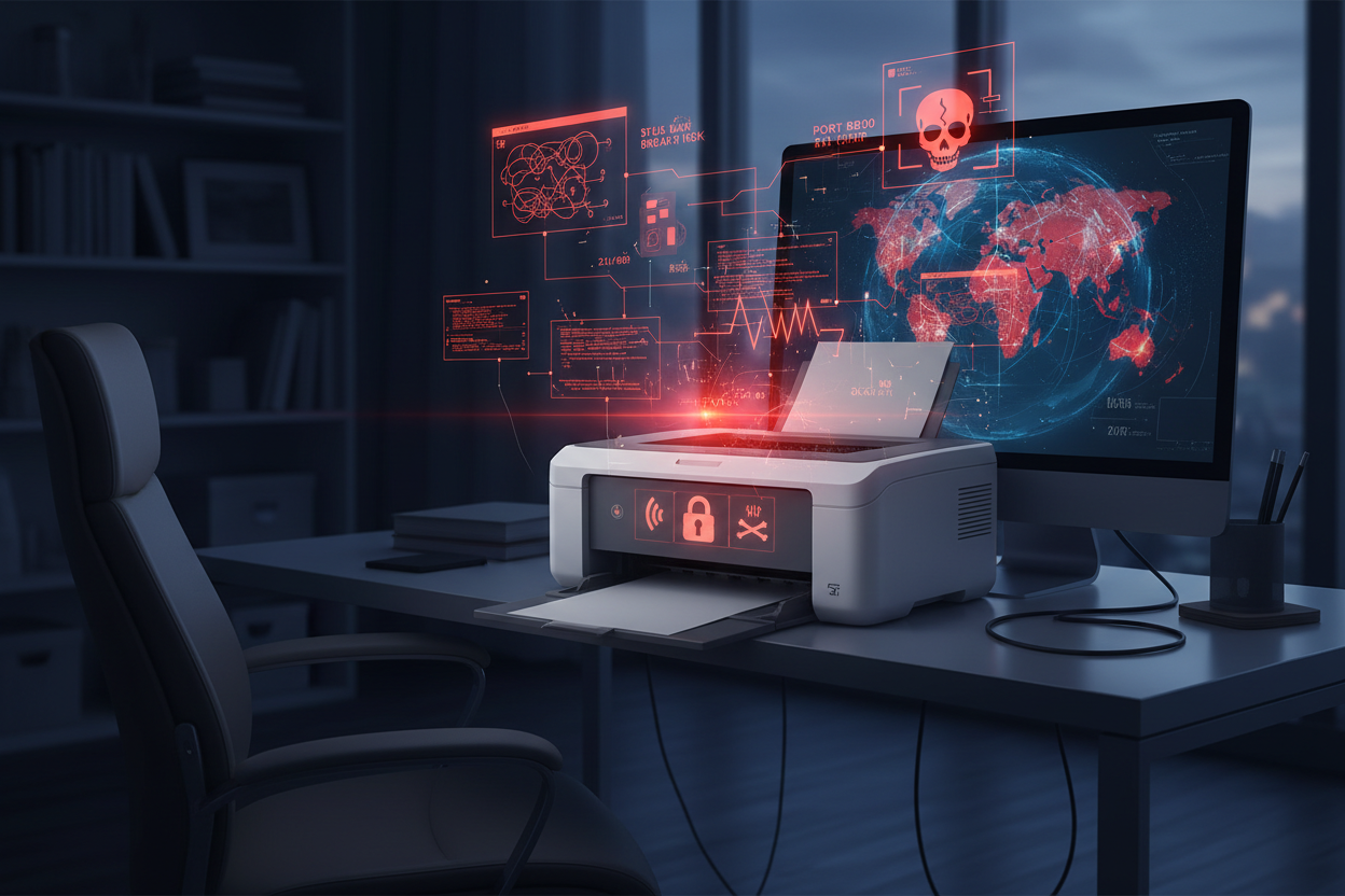 Warning: Your Home Printer Is the Weakest Link in Your Network